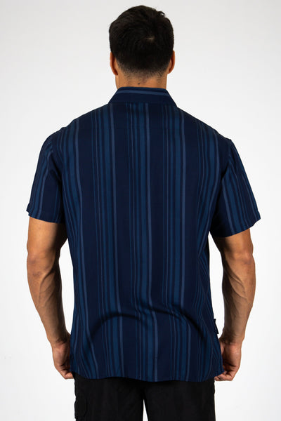 Carlton Blues AFL Footy Mens Adults Sorrento Rayon Party Shirt