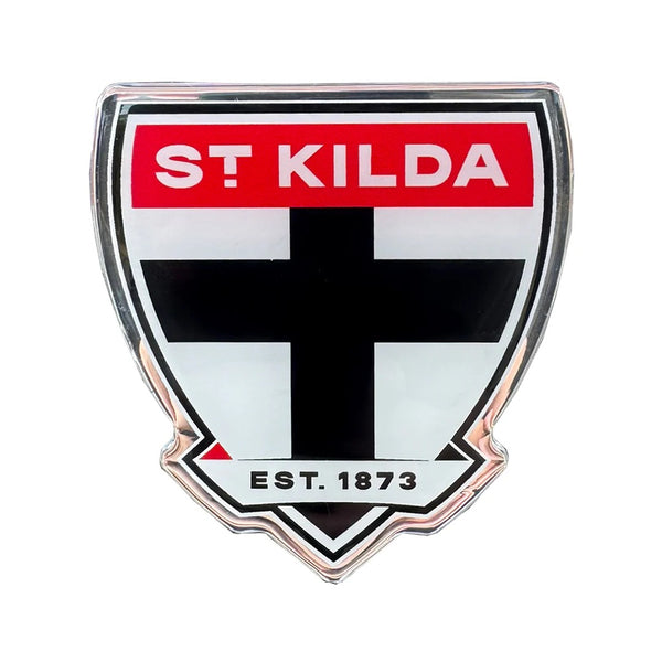 St Kilda Saints Premium Chrome Logo Car Decal Coated Auto Sticker