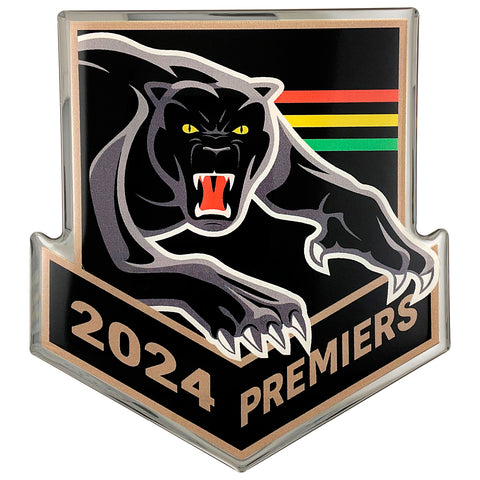 Penrith Panthers NRL 2024 Premiers Premium Chrome Decal Sticker