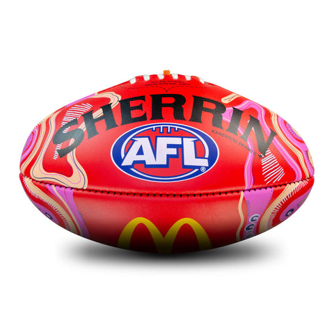 Sherrin 2026 SDNR Indigenous Official Game Football size 5