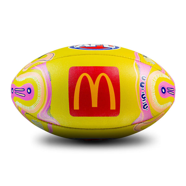 Sherrin 2026 SDNR Indigenous Replica Leather Football size 5
