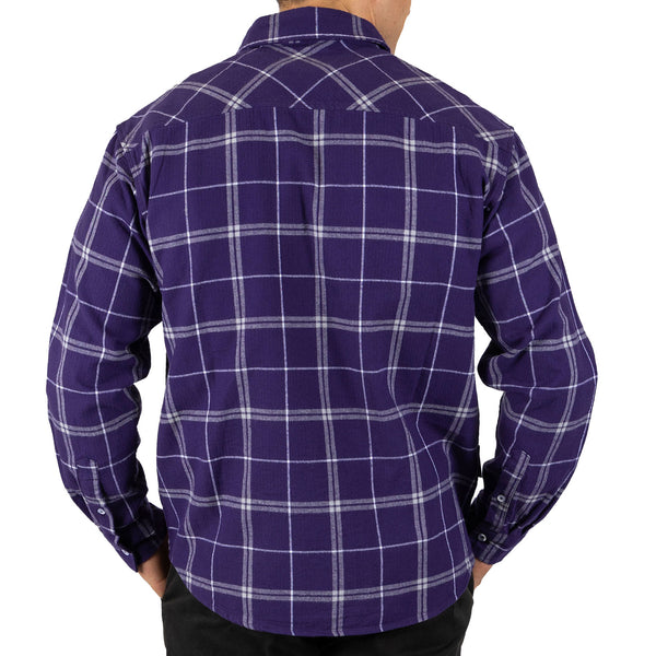 Fremantle Dockers Mens Adults Mustang Flannel Shirt