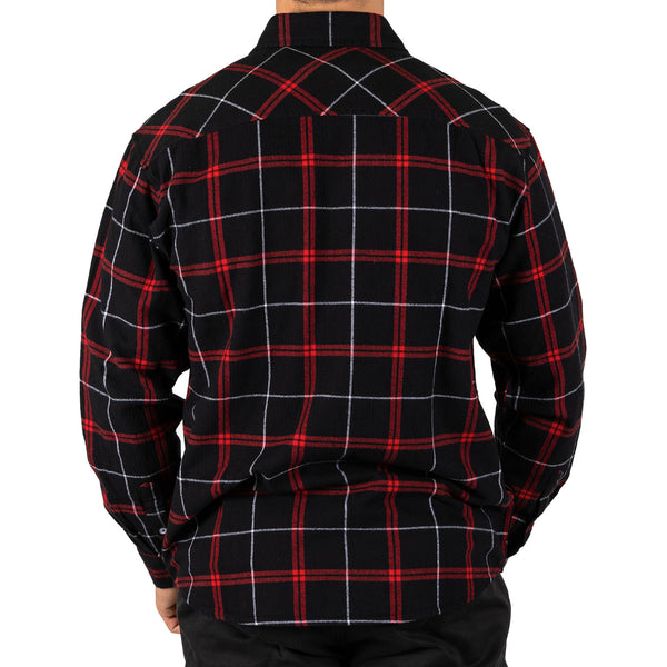 St Kilda Saints Mens Adults Mustang Flannel Shirt