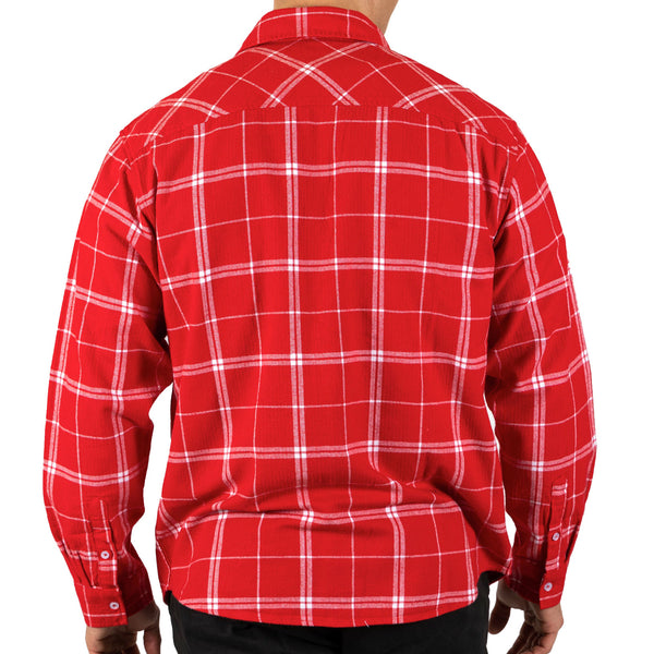 Sydney Swans Mens Adults Mustang Flannel Shirt