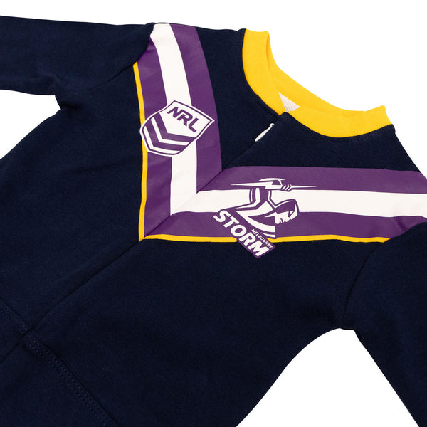 Melbourne Storm NRL Baby Infant Romper Jumpsuit