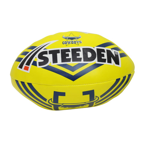 North Queensland Cowboys NRL Steeden Supporter Sponge Ball 6 inch