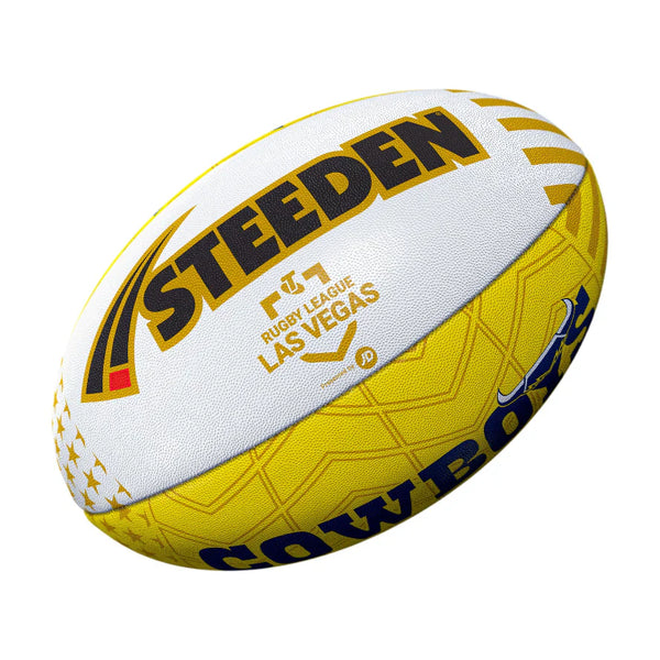 Steeden North Queensland Cowboys 2026 NRL Las Vegas Supporter Ball - Size 5