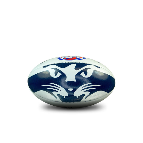 Geelong Cats AFL Sherrin PVC Mascot Ball 20cm