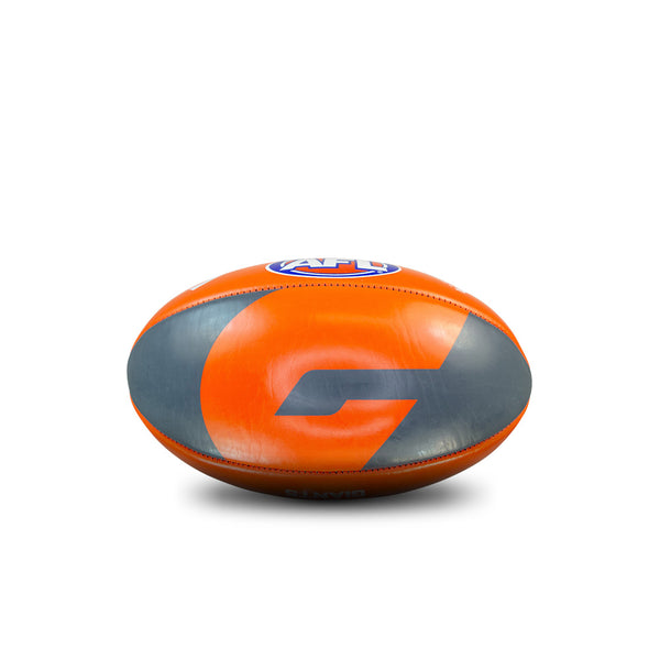Greater Western Sydney GWS Giants AFL Sherrin PVC Mascot Ball 20cm