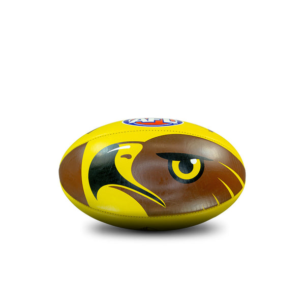 Hawthorn Hawks AFL Sherrin PVC Mascot Ball 20cm