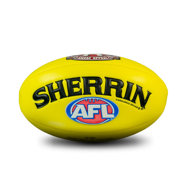 Sherrin AFL ANZAC Day 2026 Super Soft Touch Football size 3