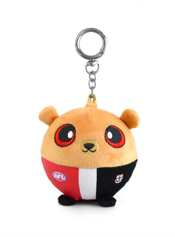 St Kilda Saints AFL Squishii Bag Charm Plush Keychain 7cm