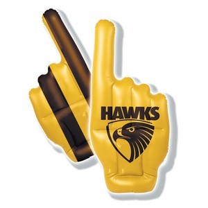 Hawthorn Hawks AFL Inflatable Hand 80cm
