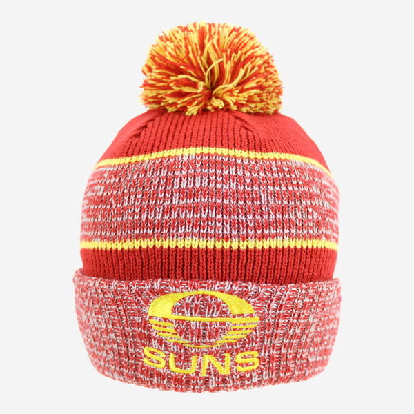 Gold Coast Suns AFL Mens Adults Blitz Beanie