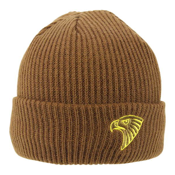 Hawthorn Hawks Mens Adults Wharfie Beanie