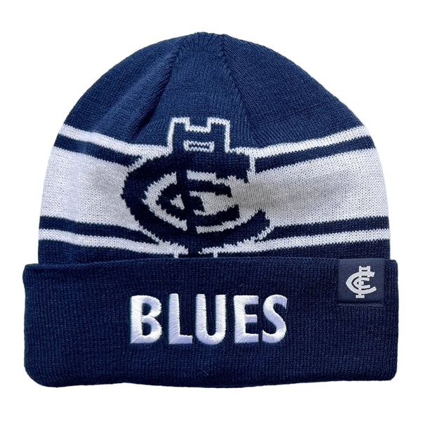 Carlton Blues AFL Mens Reversible Transform Beanie