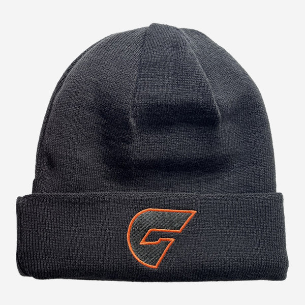 Greater Western Sydney GWS Giants AFL Mens Reversible Transform Beanie
