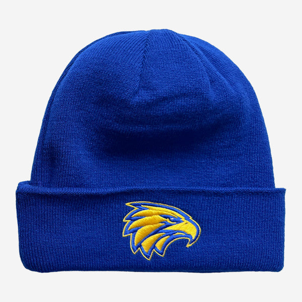 West Coast Eagles AFL Mens Reversible Transform Beanie