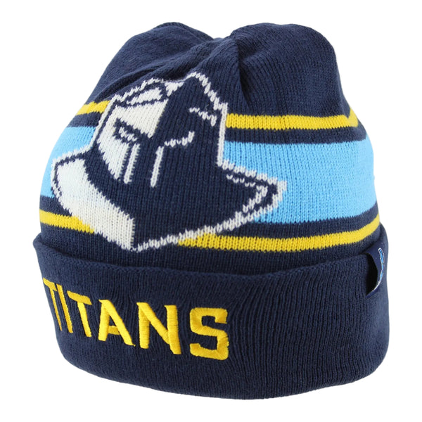 Gold Coast Titans NRL Mens Reversible Transform Beanie