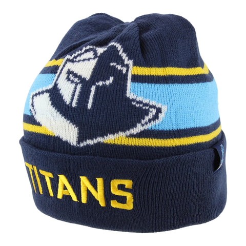 Gold Coast Titans NRL Mens Reversible Transform Beanie