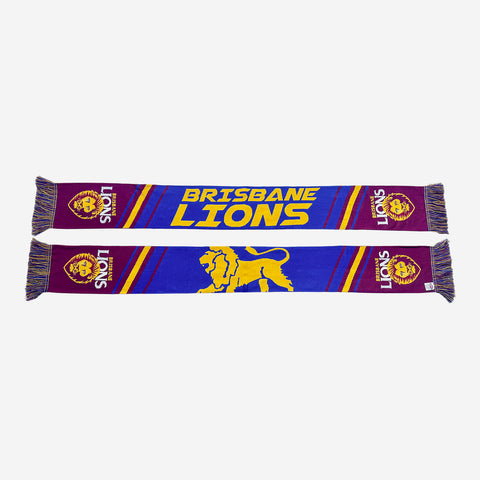 Brisbane Lions AFL Velocity Scarf