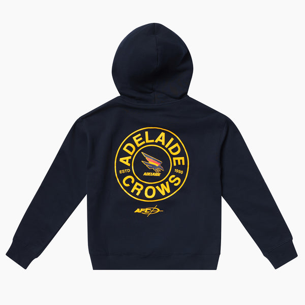 Adelaide Crows AFL Kids Youths Graphic Box Fit Hoodie