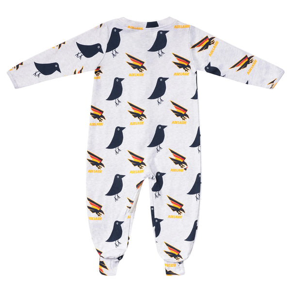 Adelaide Crows AFL Baby Newborn Coverall Romper Onesie