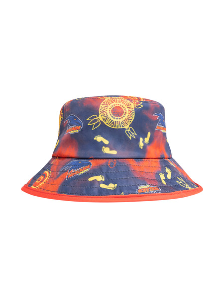 Adelaide Crows Mens Adults Indigenous Bucket Hat