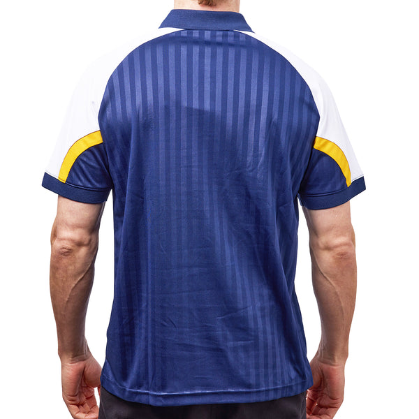 Adelaide Crows AFL Mens Shaped Panel Poly Polo Shirt