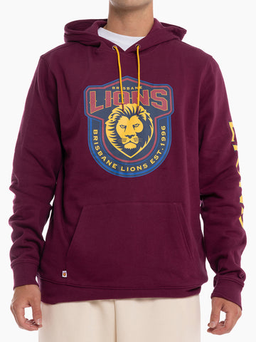 Brisbane Lions Mens Adults Supporter Hoodie