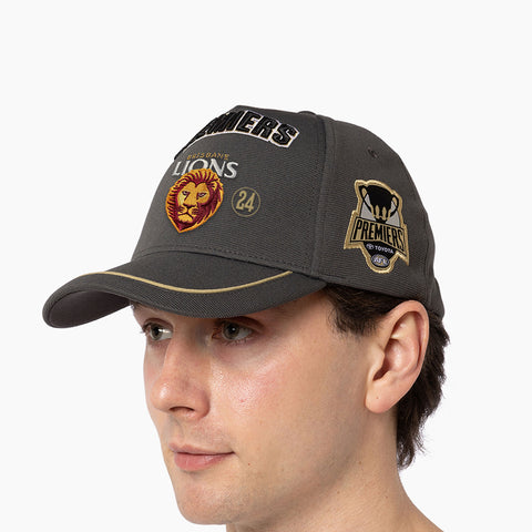 PREORDER - Brisbane Lions 2024 Premiers Mens Adults P1 Cap