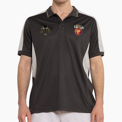 PREORDER - Brisbane Lions 2024 Premiers Mens Adults P1 Polo Shirt