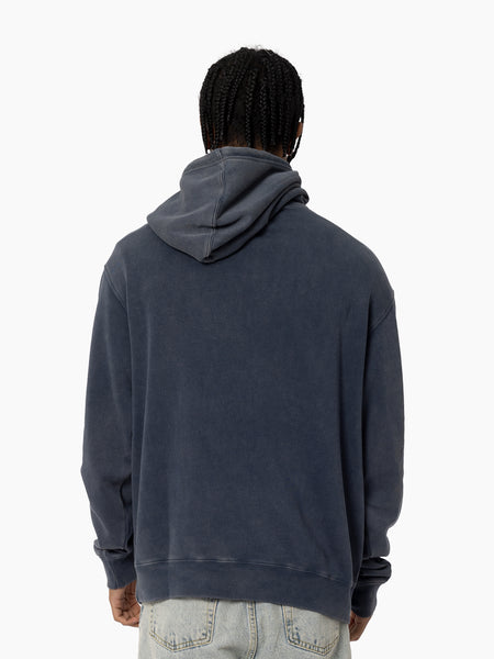 Western Bulldogs Mens Adults Acid Wash Hoodie