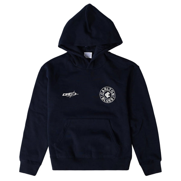 Carlton Blues AFL Kids Youths Graphic Box Fit Hoodie