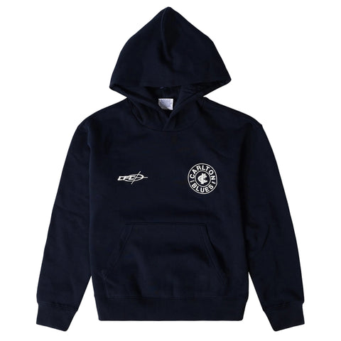 Carlton Blues AFL Kids Youths Graphic Box Fit Hoodie