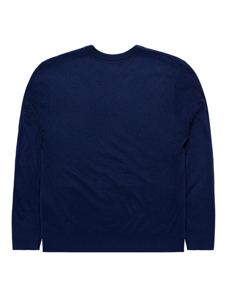 Carlton Blues Mens Adults Winter Knit Sweater