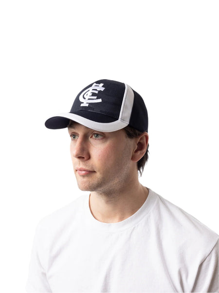 Carlton Blues Mens Adults Snapback Active Cap