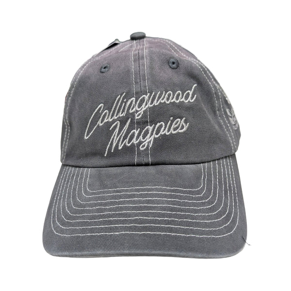 Collingwood Magpies Mens Adults Sunbleached Dad Cap