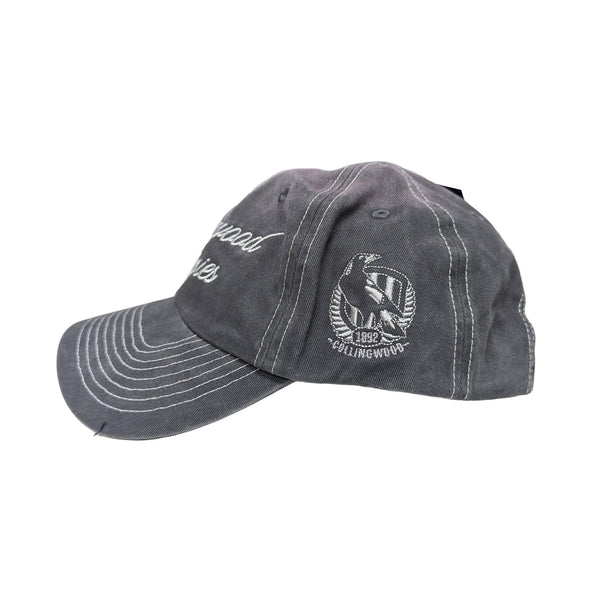 Collingwood Magpies Mens Adults Sunbleached Dad Cap