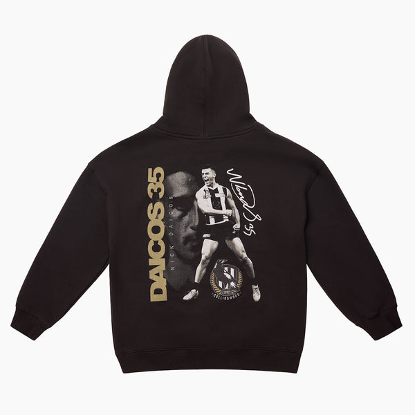 Collingwood Magpies Kids Youth Player Signature Hoody Nick Daicos