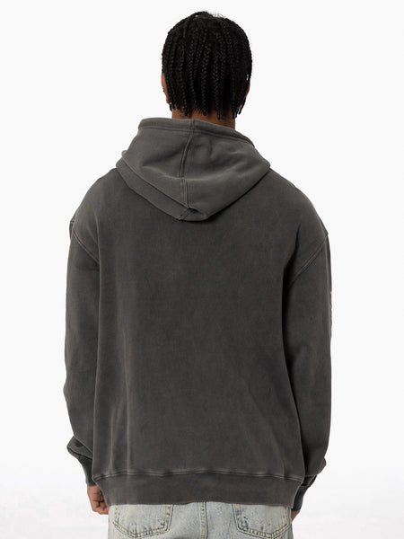 Collingwood Magpies Mens Adults Acid Wash Hoodie