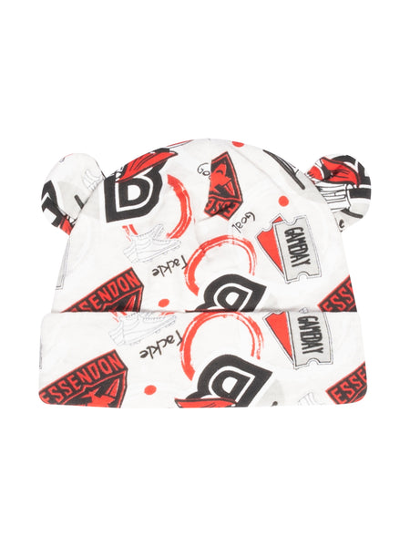Essendon Bombers Baby Infant Go Team Beanie
