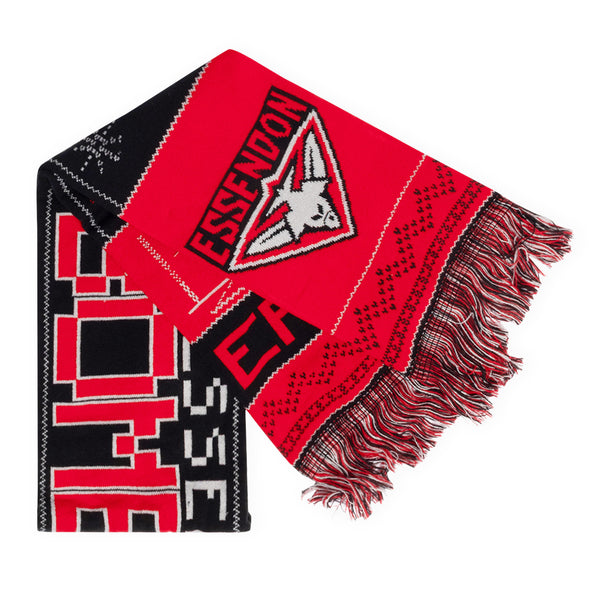 Essendon Bombers Mens Adults Winter Wonderland Ugly Scarf