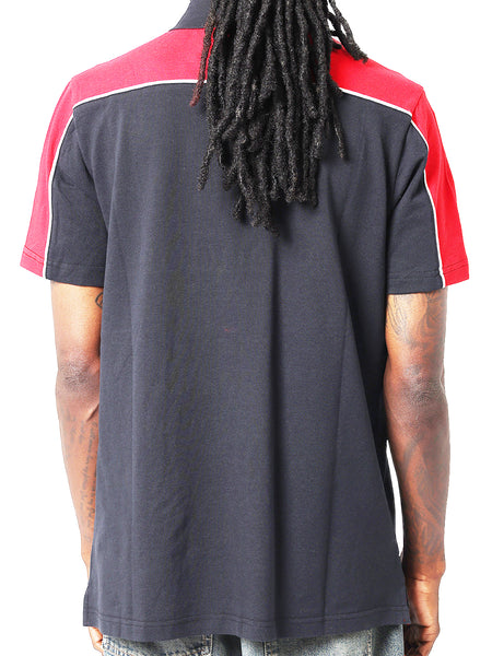 Essendon Bombers Mens Adults Multi Logo Cotton Polo Shirt