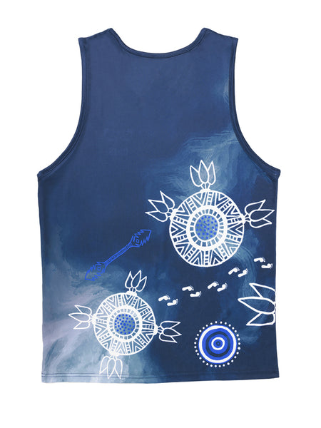 Geelong Cats Mens Adults Indigenous Training Singlet