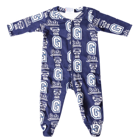 Geelong Cats AFL Baby Infant Coverall Romper Onesie