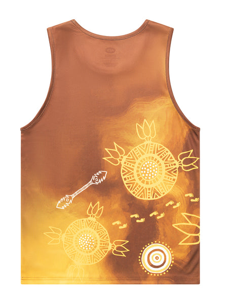 Hawthorn Hawks Mens Adults Indigenous Training Singlet