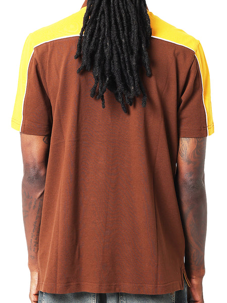 Hawthorn Hawks Mens Adults Multi Logo Cotton Polo Shirt