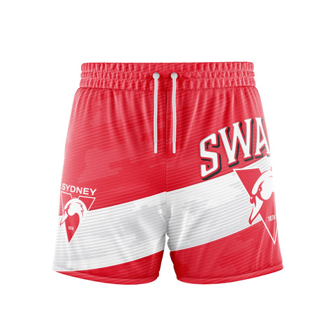 Sydney Swans Youth Kids Barrel Boardies Board Shorts