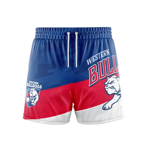 Western Bulldogs Youth Kids Barrel Boardies Board Shorts